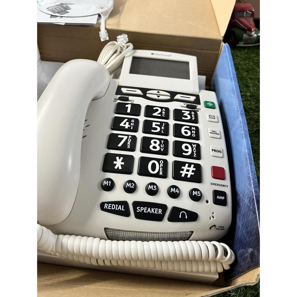 WCSC600 amplified Hearing Corded Landline Telephone Speakerphone Redial Function
